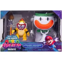 Jakks pacific Nintendo Super Mario Galaxy Spökfordonsset Med Funktioner Och Bowser-figur 13 Cm