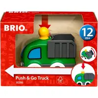 BRIO Leksaker - Push &amp; Go - Lastbil 30286 - - One Size - Bil
