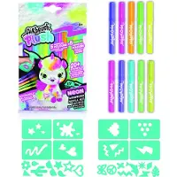 Airbrush Plush Airbrugsh Plush Refill Neon Set m. 10 Tuschpennor