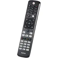 Hama 00221063, TV, IR trådlös, Tryckknappar, Svart