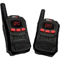 Spy X - Walkie Talkies - Svart/Röd - - One Size - Gosedjur