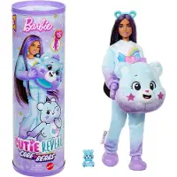 Barbie Modedocka Cutie Reveal Krambjörn Turkos/Lila