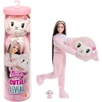 Barbie Cutie Reveal Sweet Bows Ljusrosa Lamm Barbie