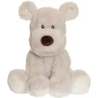 Teddykompaniet Teddy Mocca hund Grå Stor