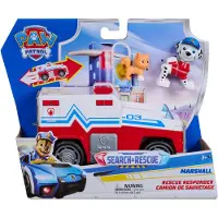 Ryhmä Hau Paw Patrol Search & Rescue Fordon med Figur Marshall