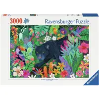 Ravensburger - Panther in Flowery Jungle 3000p