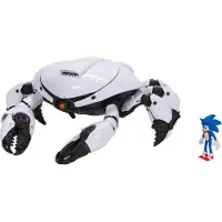 Sonic Movie SONIC 3 Movie 2.5in Playset Crab Mech Battle