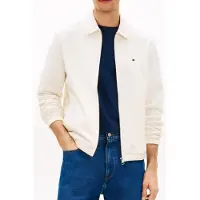 Tommy Hilfiger Sweatjacka 'ESSENTIAL' vit