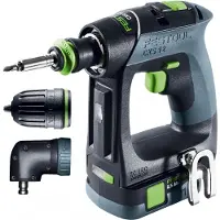 Festool Skruvdragare/borr CXS 12 2,5-Set 10,8 V; 2x2,5 Ah batt.