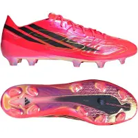 Adidas F50 Hyperfast Evo Fg Road To Glory - Solar Turbo/svart/guld - Gräs (Fg), storlek 45⅓