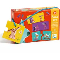 Djeco Spel - Motsatser - - One Size - Pussel