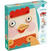 Adlibris Pedagogiska Magneter Ansikten, Djeco
