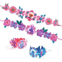 Adlibris DIY-Kit Glittrande Armband 4 st Djeco