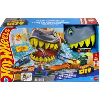 Hot Wheels Stad Haj Mun Strand Bil Spår