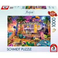 Schmidt Pussel A mobile home by the beach 1000 bitar Schmidt