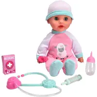 Simba Laura Mjuk Docka med Doktorsredskap 30 cm Simba Dickie
