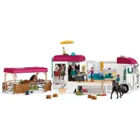 Schleich Horse Club - 68x60x28 cm - Hästtransportör 42619 - - One Size - Leksaker