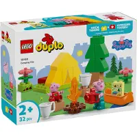 LEGO DUPLO - Greta Gris - Campingtur 10452 - 32 Delar - - One Size - Klossar