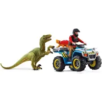 Schleich Quad escape from Velociraptor