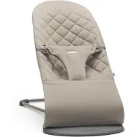 BabyBjörn Vilfåtölj - Bliss - Classic+ Quiltad - Sandgrå - - One Size - Stol