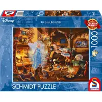 Schmidt Pussel Disney Geppettos Pinocchio 1000 bitar, Schmidt