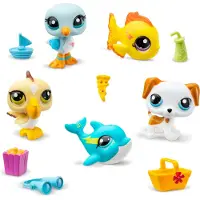 Littlest Pet Shop BEACH BESTIES COLLECTORS 5 PK