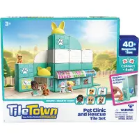 Tile Town Djurklinik, Magnetiskt byggset 44 delar