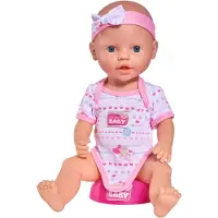 New Born Baby NBB Bobas med tillbehör, 38 cm