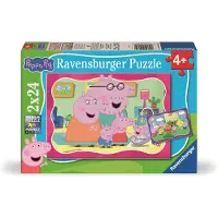 Ravensburger Greta Gris Pussel 2x24 Bitar,