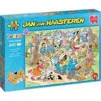 Jumbo Jan Van Haasteren Junior King´s Day Market Pussel 240 bitar