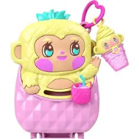 Polly Pocket Core Compact Pineapple Monkey Colada