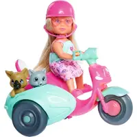 Evi love Friends Evi docka på en scooter
