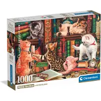 Clementoni Pussel 1000 bitar Curious Whiskers - High Quality Collection
