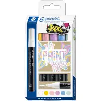 Staedtler Lumocolor Färgmarkers 6-pack Staedtler