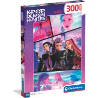 Clementoni - Puzzle K-Pop Demon Hunters, 300 pieces