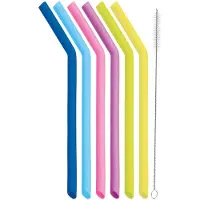 Kitchencraft Sugrör Återanvändningsbara 6-pack Silikon