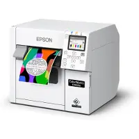 Epson ColorWorks D3800e - Etikettskrivare - färg - bläckstråle - Rulle (10,8 cm) - 600 x 1200 dpi - upp till 100 mm/sek (mono)/ upp till 100 mm/sek (färg) - kniv