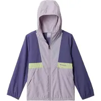Columbia Sportswear - Barnkläder - Spire Valley Windbreaker Stormwatch Lavender Pearl Citron Haze för UnisexNylon - Barnstorlek 154,5-158,5 cm - Lila
