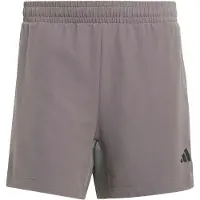 Adidas Sportbyxa 'D4T POWER' ljusbrun / svart