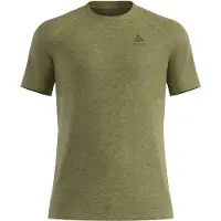 Odlo Men's T-Shirt Crew Neck S/S X-Alp Pw 115 Guacamole Melange
