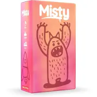 Misty Kortspel - En Drömlik Resa med Fönsterkludd och Strategi! Familjespel för Barn & Vuxna, 1-4 Spelare, 15 Min Speltid