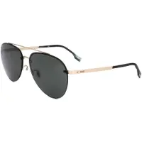 HUGO BOSS Green Len Matte Gold Solglasögon
