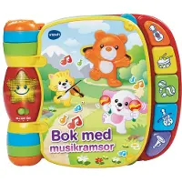 Vtech barnbok med musiKrämsor SE