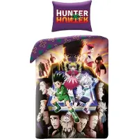 MCU Hunter X Hunter sängkläder 140 x 200 cm – 100 % bomull