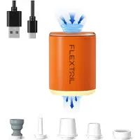 Usorteret Tiny Pump 2X bärbar pump (orange)