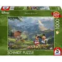 Schmidt Pussel Disney Mickey & Minnie in the Alps 1000 bitar Schmidt