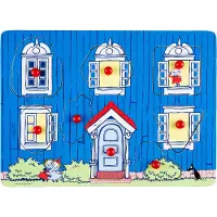 Muumi Peg Puzzle Moominhouse Pussel