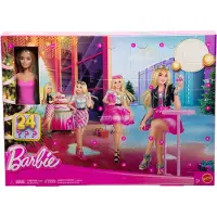 Barbie Fashionista Fab Adventskalender med Docka