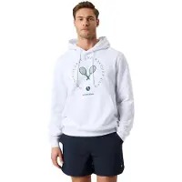 Björn Borg Borg Classic Print Hoodie Vit, XXL