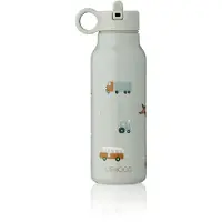 Liewood Vattenflaska - Falk - 350 ml - Fordon/Dove Blue Mix - - One Size - Vattenflaska